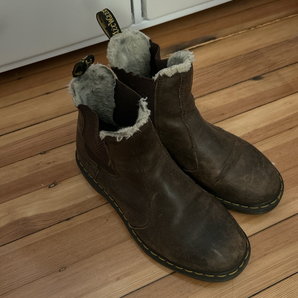 Brown Chelsea Dr. Martens